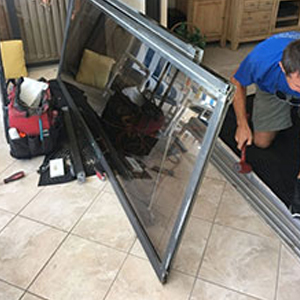 sliding glass door frame repair Long Beach